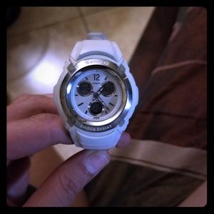white Baby-G watch
